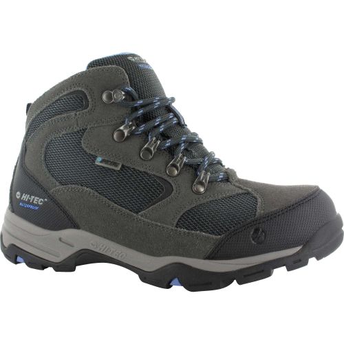 Trekking Shoes, "HI-TEC", Storm WP, grey-blue