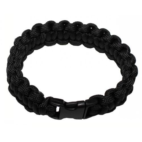 Paracord bracelet - Black