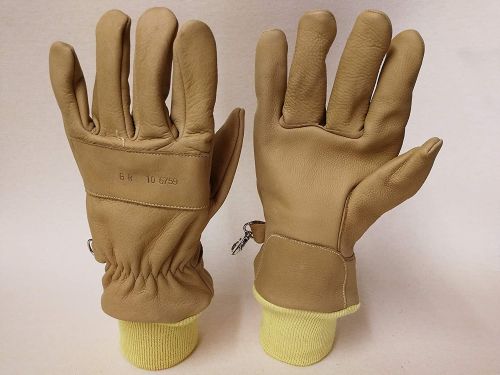 Brucker firefighter gloves