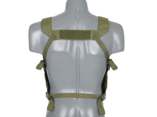BUCKLE UP MODULAR CHEST RIG - Green