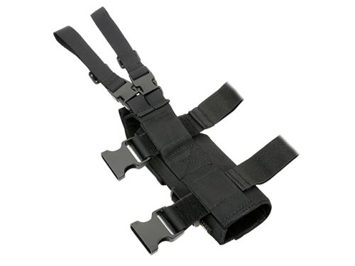Modular universal thigh holster - black