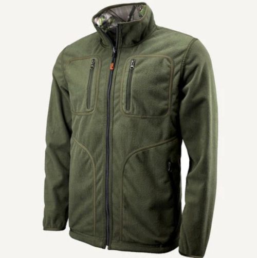 Double-faced jacket HB211 GAME - Camouflage / Green