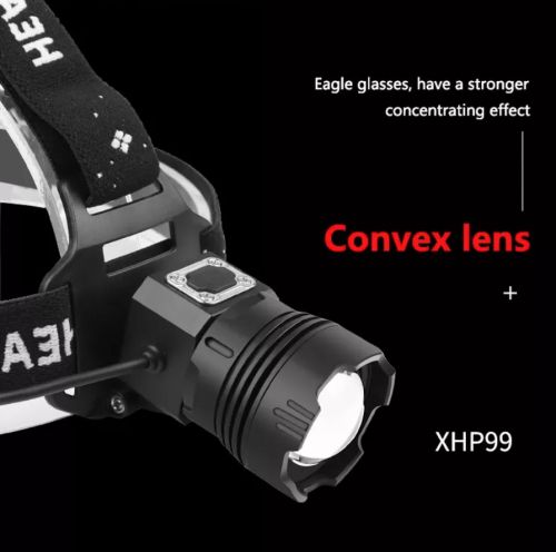 Rechargeable flashlight - USB / 2000LM